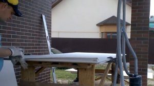 Фрезеровка Гипсокартона.Заводская кромка ГКЛ.Изготовление заводской кромки ГКЛ.Крок До Ремонту .