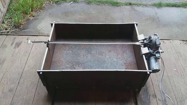 Мангал без сварки.с моторчиком. смотреть онлайн