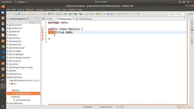 Tutorial Pemrograman Java #2 - class, package, access modifier, dan object смотреть онлайн