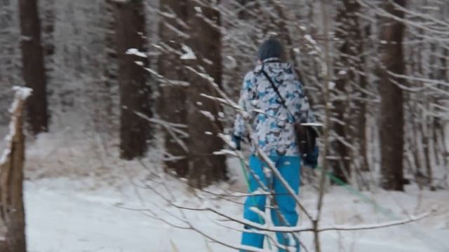 Canon EOS 60D 18-200 mm.(Испуганная лыжница).MOV смотреть онлайн