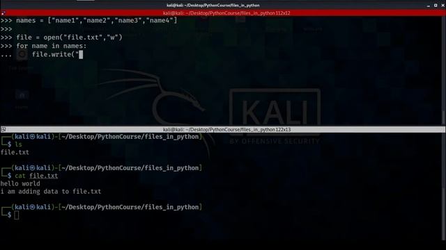 python for Ethical Hackers course | Working with Files   #006