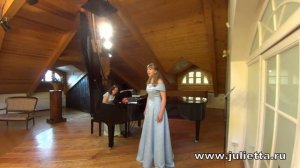 Юлия Загоскина. "Колыбельная песнь в бурю". П. И. Чайковский.