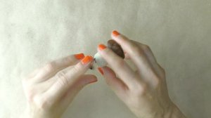 Поделки из каштанов Гриб из каштана и пластилина #поделкиизкаштанов #поделкивсадик #поделкисдетьми
