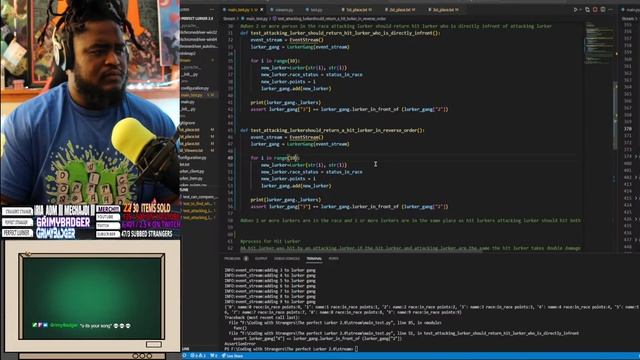 Operation: OkOk Lets See if I remember how to code Python TDD| BOT Is Working | next !project3 | …