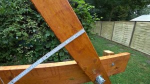 Качели из дерева Часть 2 Конструкция готова