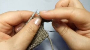 прибавление петель по краю полотна спицами