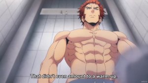 Sung jin woo vs Guildmaster abs / solo leveling ep 5 #sololeveling