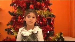 Новогодние поздравления Медведева Д.А. нашими детками.Частный детский сад ИЗЮМИНКА.