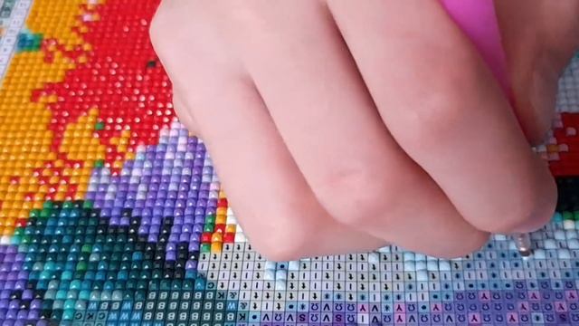 Алмазная вышивка! (+ ASMR )