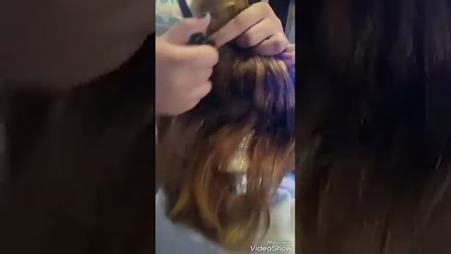 КАК ДЕЛАТЬ мелирование на средние волосы. смотреть онлайн