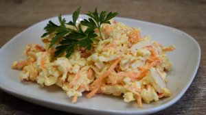 Закусочный салат «Мужской каприз» за 10 минут! На Праздничном столе столько всего, а гости едят толь