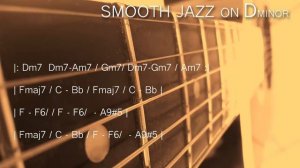 Smooth Jazz Backing Track Dm