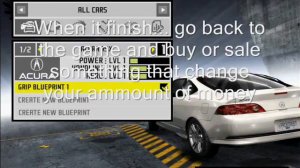 HOW TO GET MONEY ON NFS PRO STREET