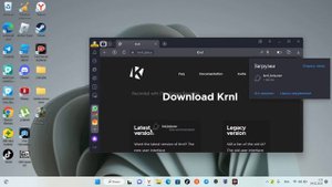 Как скачать новую версию KRNL на Windows 11