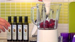 Бананово-клюквенный смузи - простой и вкусный рецепт