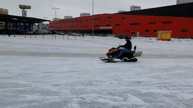 Снегоход WELS WS 200 смотреть онлайн