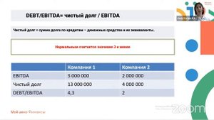 Бесплатный вебинар «Всё что нужно знать про EBITDA»