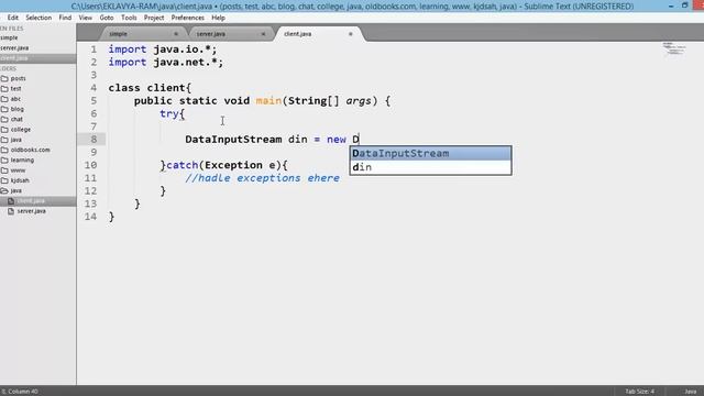 Chat application in java (client+server) sockets смотреть онлайн