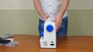 Распаковка швейной машины Minerva Bluehorizon