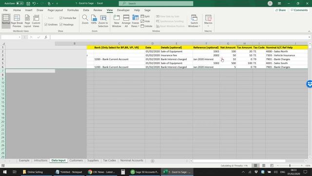 The Fastest Way to import from Excel to Sage Line 50 (Automated spreadsheet) смотреть онлайн