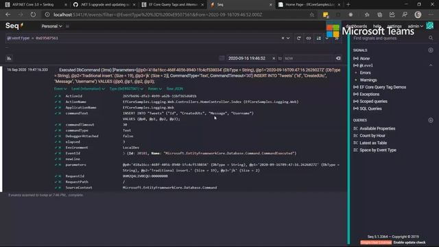 EF Core Query Tags and logging | Jernej "JK" Kavka смотреть онлайн