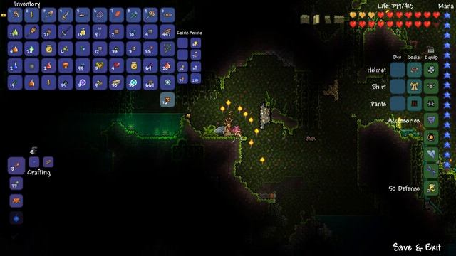 Terraria #38 - НЕЖДАННЫЕ БЛИЗНЕЦЫ И ХЛОРОФИТОВАЯ РУДА смотреть онлайн