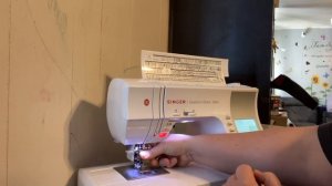 How to thread the Singer Quantum Stylist, 9960