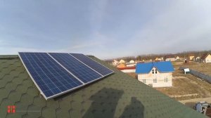 Солнечные панели для загородного дома п.Ропша