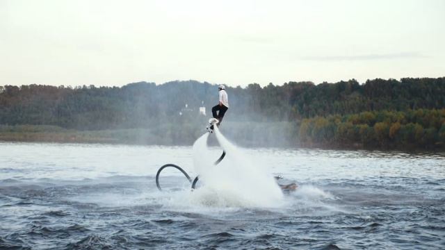 Флайборд шоу от сборной Flyboard RF. Отель чайка Нижний Новгород