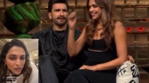 Deepika Padukone Emotional ? Statement After Heated Argument with Ranveer Singh in Koffee with Kara