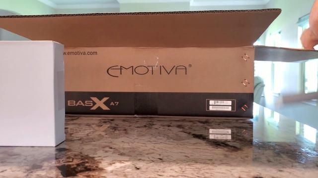 Emotiva basx A7 unboxing