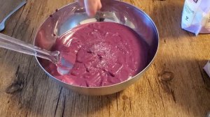 Кекс из зеленой гречки и черной смородины / веганская выпечка
