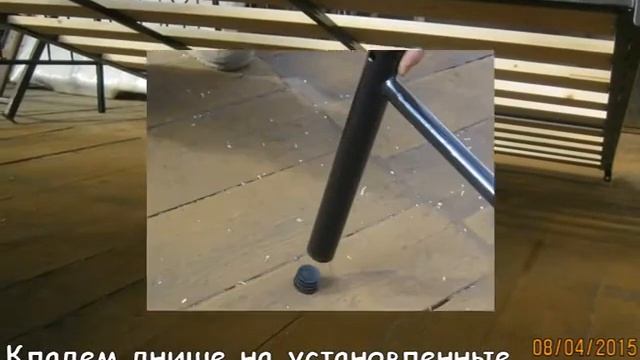 Сборка кованой кровати Студия'НИВА' смотреть онлайн