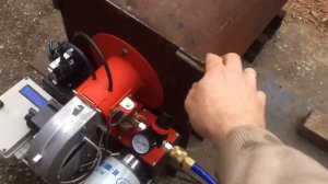 Горение сырой нефти при 40 градусах