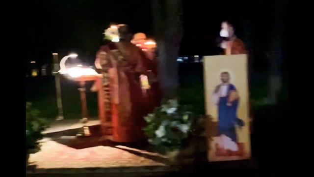 Христос Воскресе! Нічна Літургія в храмі прп. Сергія Радонезького, м.Дніпро, Україна смотреть онлайн