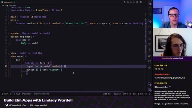Build Elm Apps (with Lindsay Wardell) | Some Antics смотреть онлайн