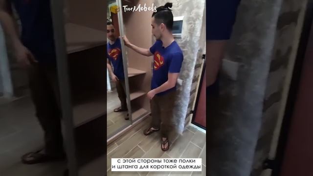 Шкаф-купе в Глазково для Надежды/Мебель на заказ в Твери/TverMebelS