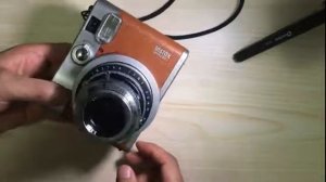 fuji instax mini 90 for medium format lens modification