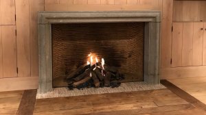 Газовая топка Rustica, M-DESIGN. Для встраивания в камины. В салонах "Камины & печи FLAMBIS".