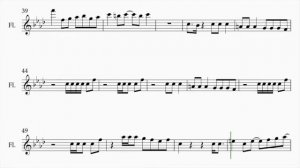 ENHYPEN - DRUNK-DAZED - (Sheet Music for Flute/Violin) #SHEETMUSIC