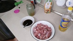 Мясо лося с медом в горчично соевом соусе. #вкуснее не бывает