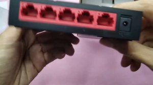 Mercusys 5-Port Gigabit Desktop Switch MS105G - Unboxing