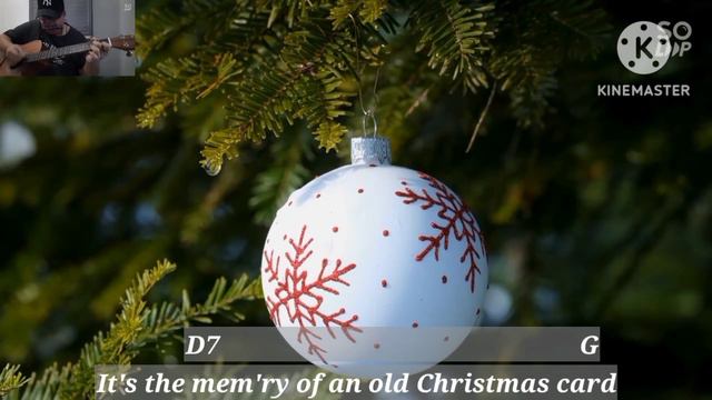 An Old Christmas Card (Guitar & Harmonica with Chords and Lyrics) смотреть онлайн