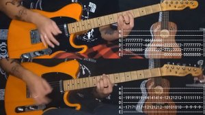 I'm Not Ok - My Chemical Romance (tutorial tab cover)