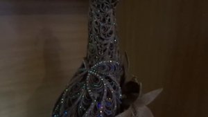 Джутовая филигрань/Павлин на клетке из джута, в технике джутовая филигрань. #evadusheva jute craft