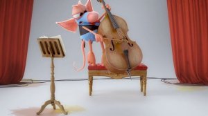 Funny Cartoon | Rattic Mini–The Contrabass | Funny Cartoons For Kids | New Cartoons