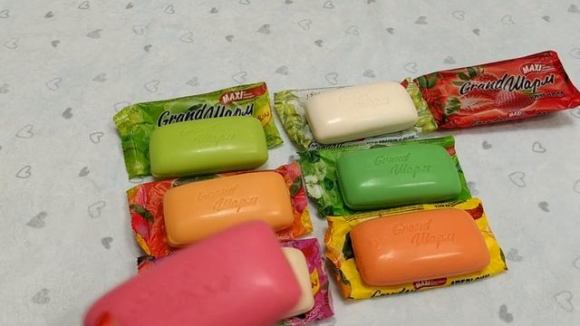 Обзор мыла GRAND ШАРМ с распаковкой. смотреть онлайн