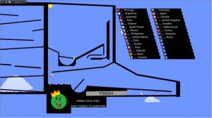 Marble Race League 2020 Season 6 Complete Race Day 1-10 in Algodoo / Marble Race King