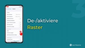 Kamera-Raster de-/aktivieren - Apple iPhone [iOS 15]