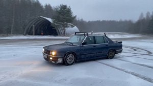 ПОКАТУШКИ на БМВ е28.